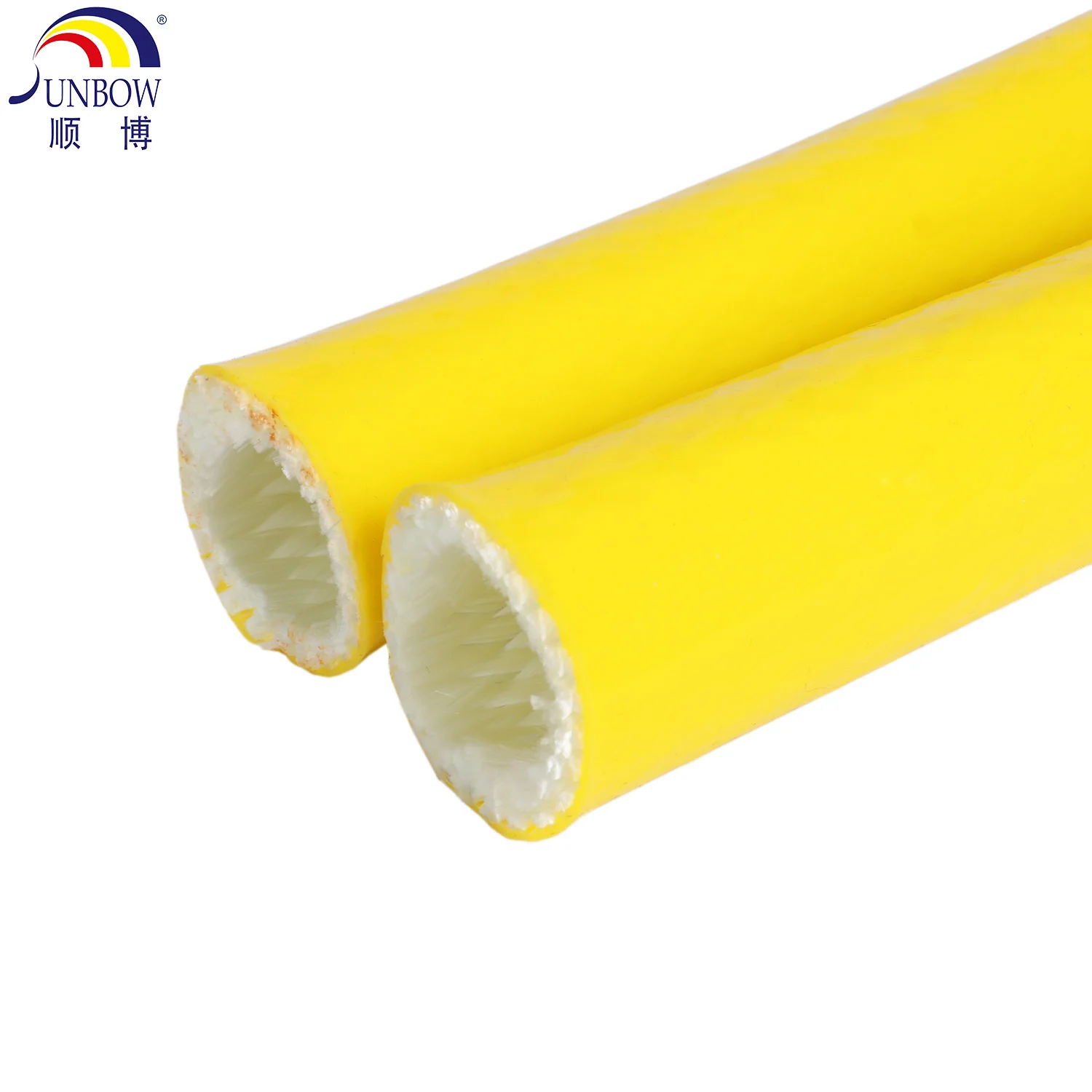 10mm Fire Resistant and Heat Resistant Silicone Rubber Insulation Fiberglass Sleeving