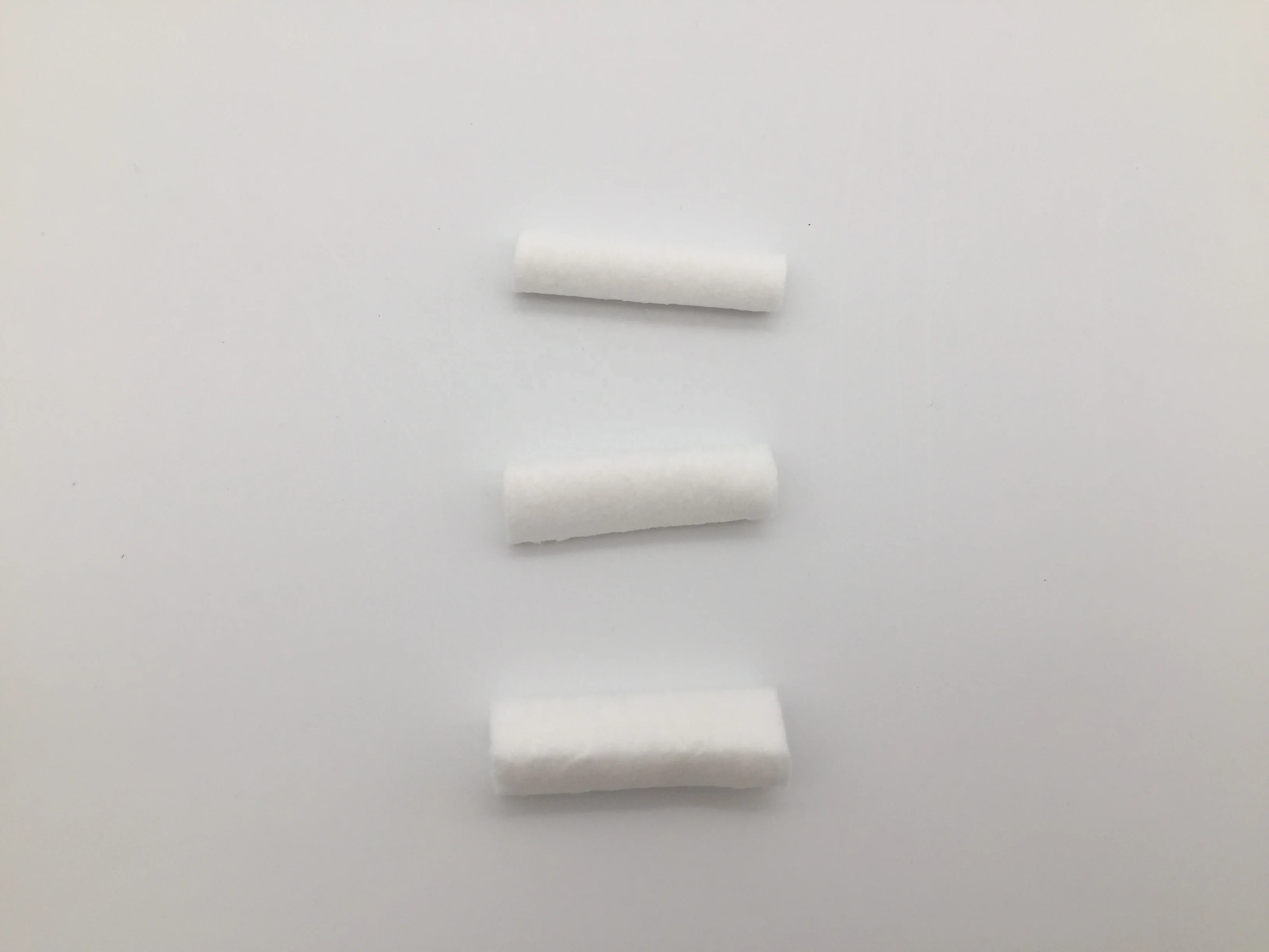 medical fabric roll for dental care cotton roll