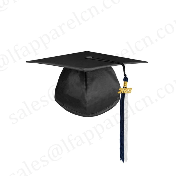 Wholesale Matter  Graduation  Cap Graduation Hat  With Colourful Tassel Years Charm 2024