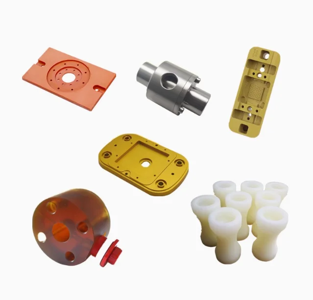 Customized processing services Pom Abs Nylon Delrin HDPE Polycarbonate PTFE PP PEEK CNC Turning Machining Services