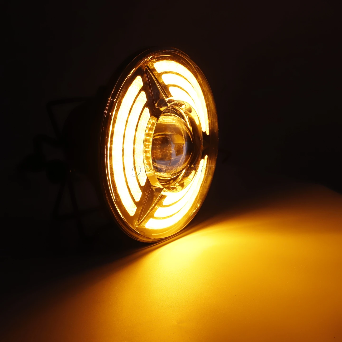 2022 New Led Headlight 7 Inch Hi-Lo Beam Compatible for Jeep Wrangler 1997-2016 Motorcycle Lada Niva Offroad 4x4