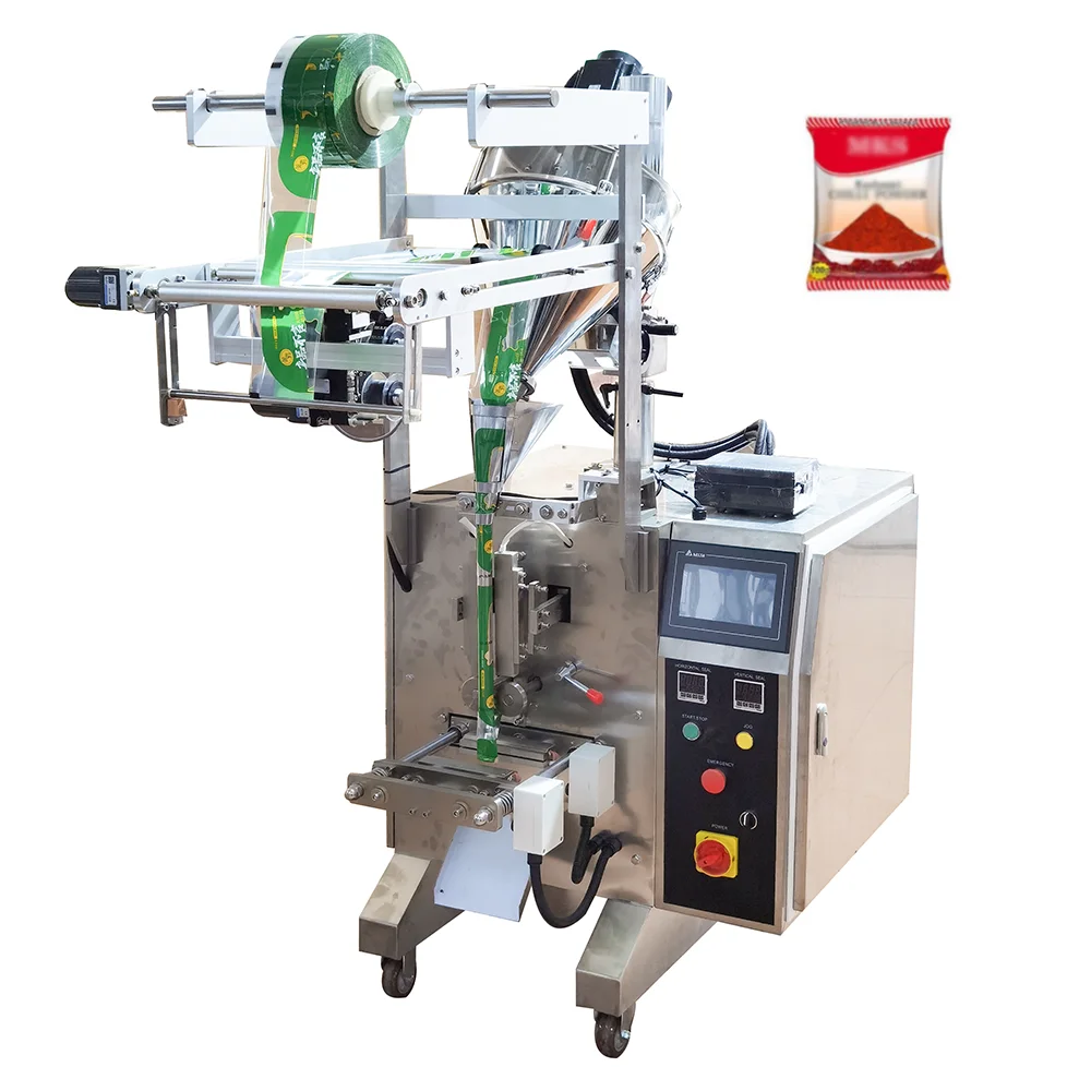 Automatic Sugar Sachet Flour Packing Machine Detergent Power Sealing Machines 300