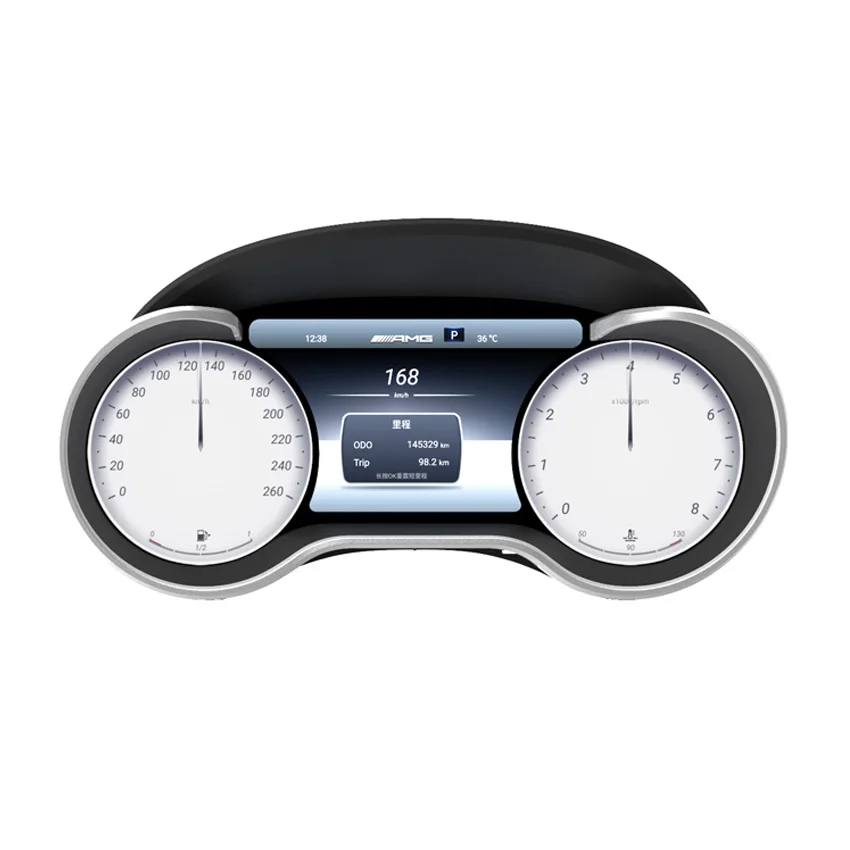 Car Accessories For Mercedes Benz ML Class W164 R Class W251 Digital Instrument Cluster Speedometer