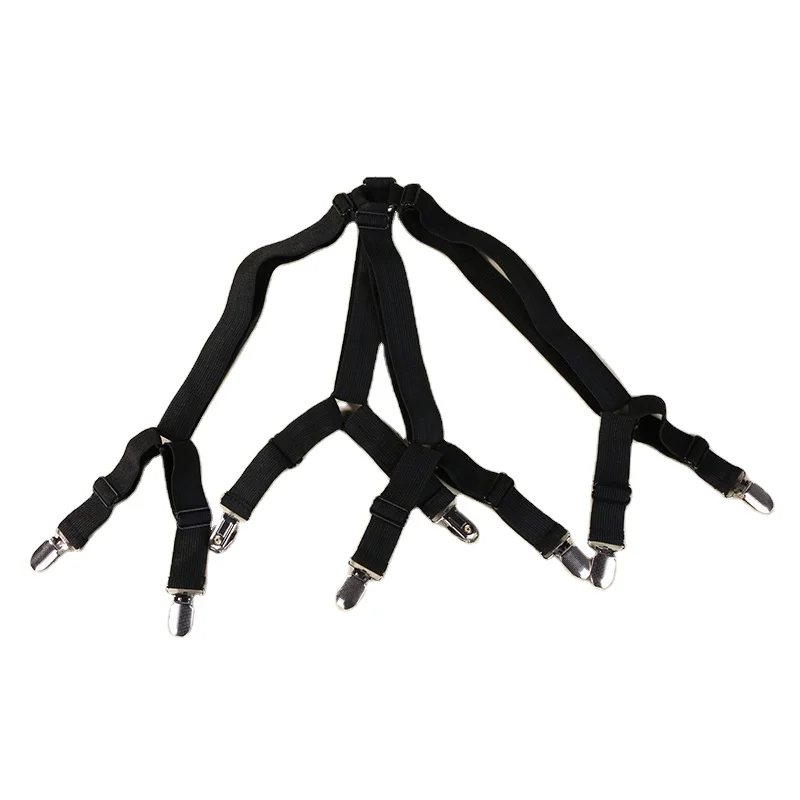 Custom labels 4sides amazon 2022 adjustable elastic bed scrunchie sheet holder straps for twins king bed