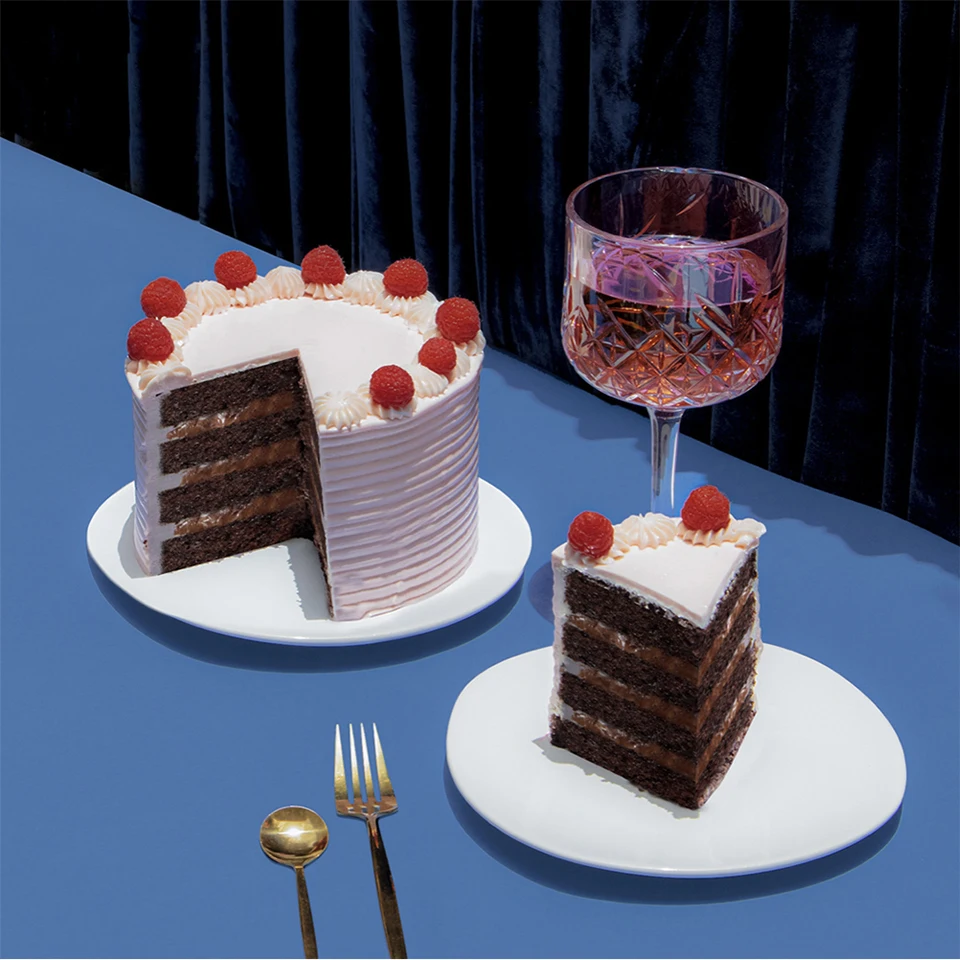 Custom Package Design Disposable Moon Bento Cookie Cake New Product Simple Paper Box With Handle