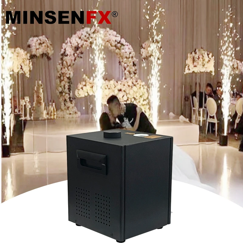 Wedding Electric Cool Sparkler Fireworks Machine 600W Small Cold Spark Machine For DJ Stage