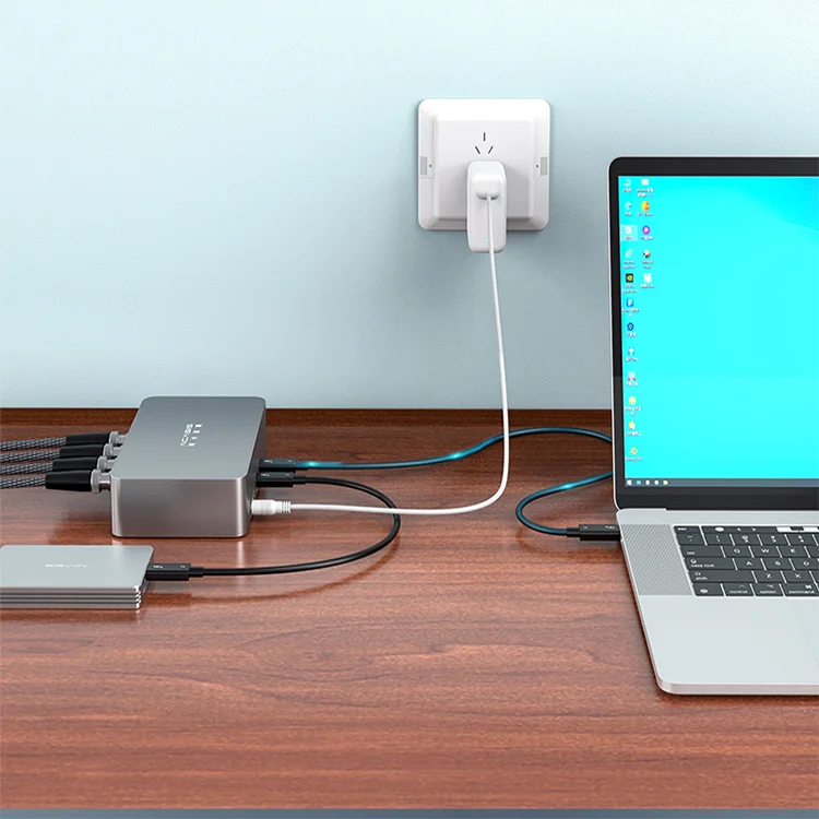  Acasis 4 канала SDI Thunderbolt 3 Внешняя карта видеозахвата vMix директор коммутатор ноутбука поддержка PoE PS4 в прямом