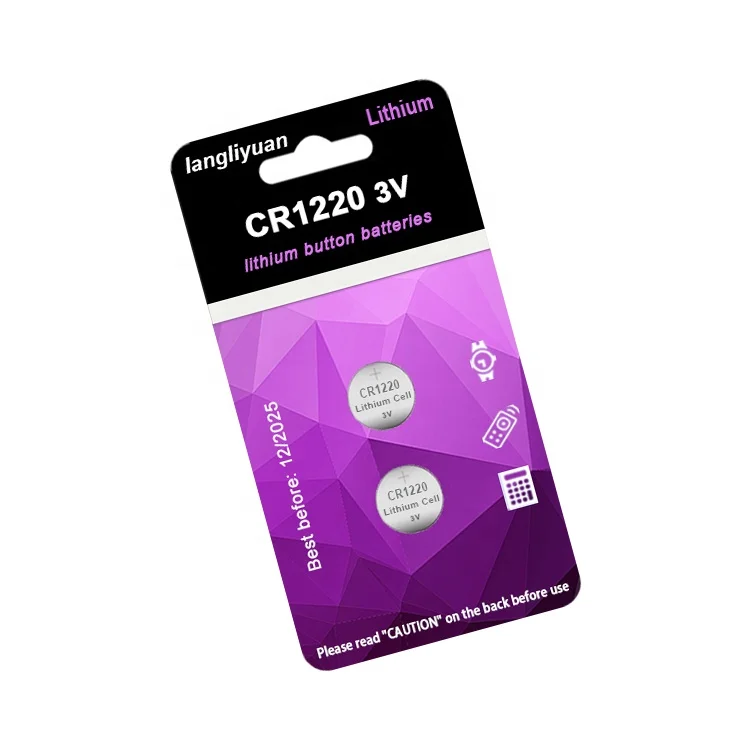 cr 1220 3v coin lithium button cell cr1220 batteries