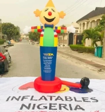 Hands Waving Event Promotional Inflatable Clown Customized Clown Inflatable For Advertising