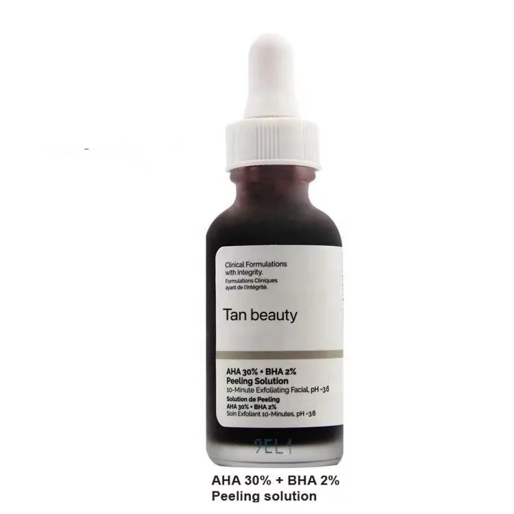Peeling Solution And Hyaluronic Daily Face Serum AHA 30% + BHA 2% Peeling Solution! Hyaluronic Acid 2% + B5