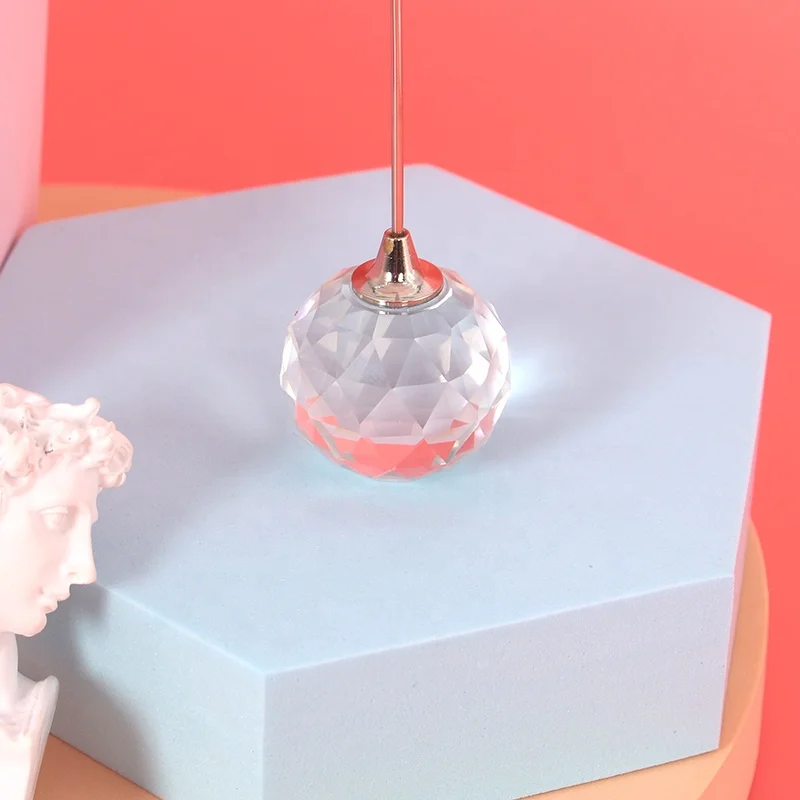Crystal Ball base New Arrivals card Holder Heart shape for Wedding Party
