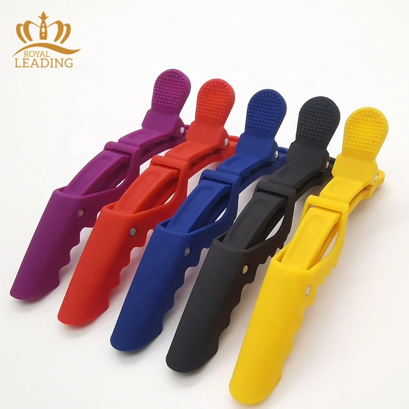 Cheap Price Black Hair Accessories Crocodile Hair Claw Clip Carbon Matte Alligator Hair Clips