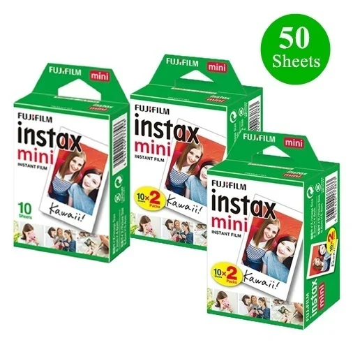 
 Белая пленка для Fuji Instax Mini 8 пленка для Fuji Instax i мини фотоаппаратов моментальной печати 7s 8 9 70 25 50s 90 мгновенной фото камеры Share SP-1 SP-2 белая пленка  