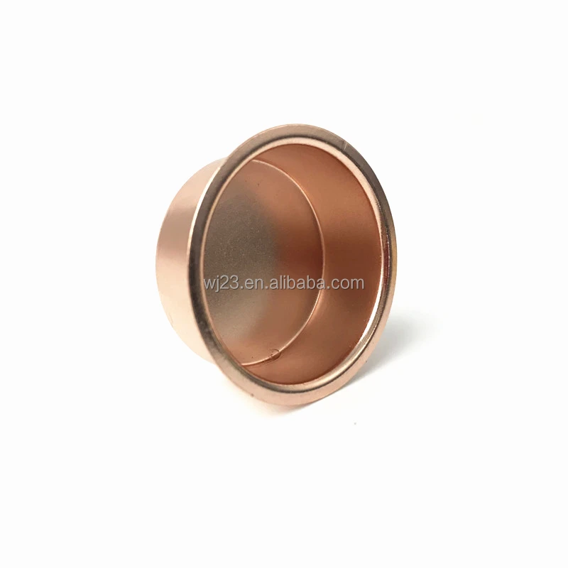 European Handmade Iron Candle Cups for Tea Light Mini Golden Tea Light Candle Holders for Home Garden Decor Wedding Use