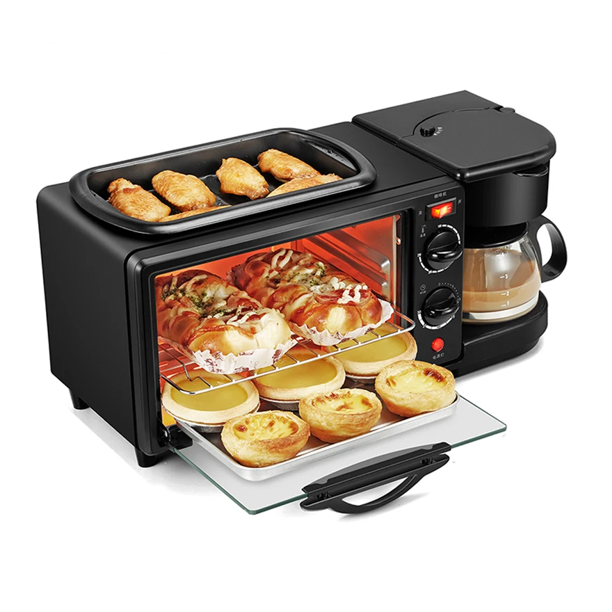 2021 Hot Seller 3 In 1 Multi-function Beach Fast Food Breakfast Maker Machine Breakfast Making Machine
