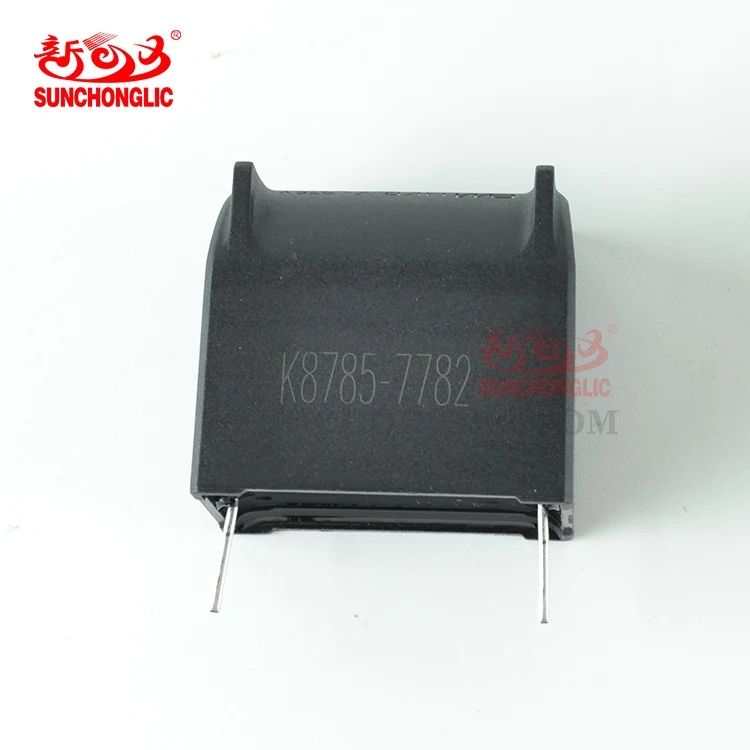 Sunchonglic 10uf capacitor plug-in factory direct sales high voltage capacitor vertical induction cooker capacitor bank