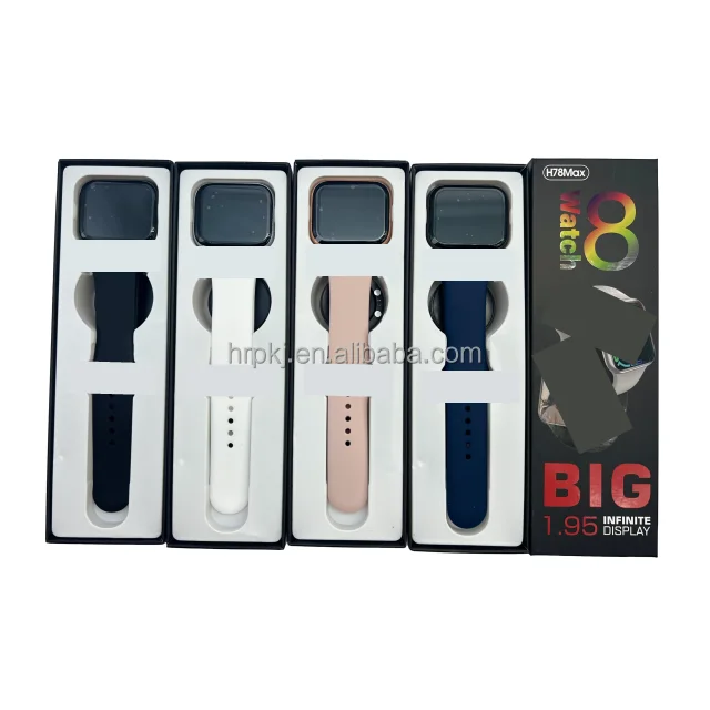 2023 новейшие Смарт-часы H78max BT call 1,95 HD дюймов H78max Smartwatch серии 8 полный сенсорный