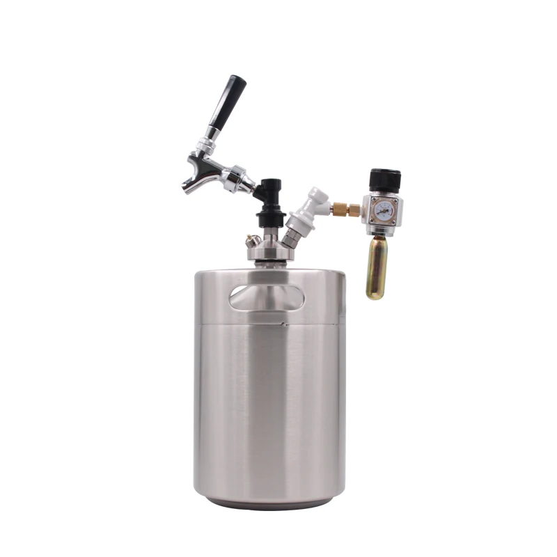 304 stainless steel beer growler 5l