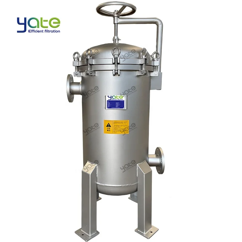 Stainless Steel 304  multi single Bag Filter Housing filtration machine for Liquid/oil/wine/beer/honey/syrup/paint