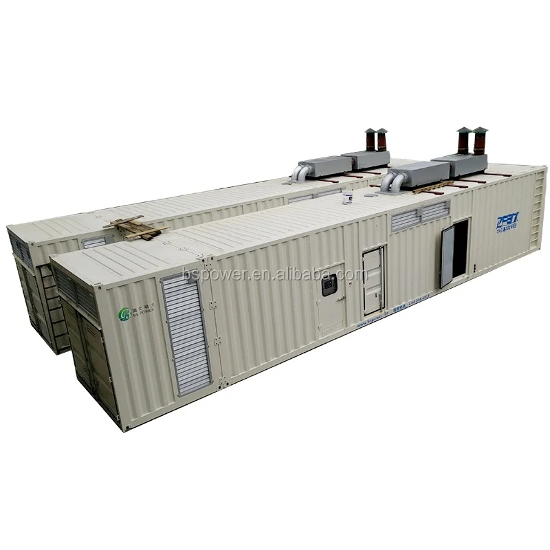 500KW Natural Gas Generator Set Biogas LPG CNG Gas Generator Sets for Continuous Use