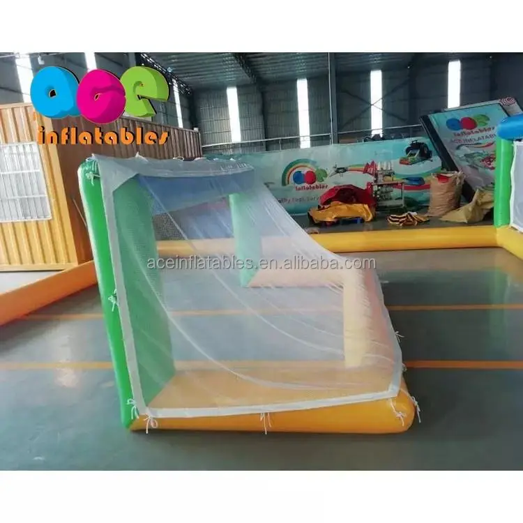 factory price Water Ball Game Field Floating sport game water polo goal inflatable