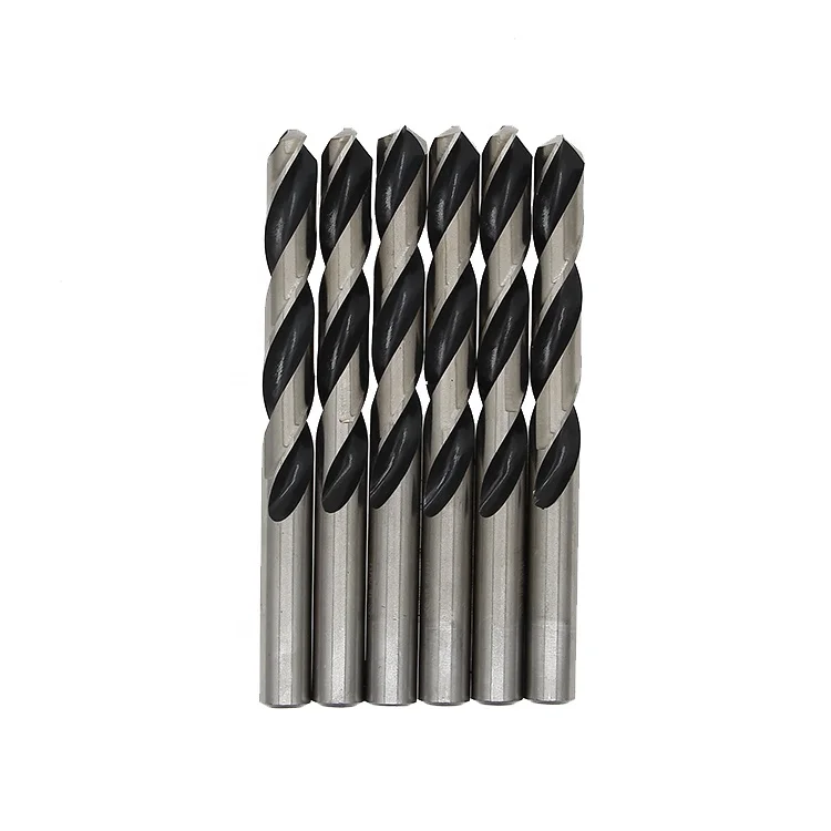 High Quality 1-20mm HSS M35 Straight Parallel Shank Fully Ground Twist Drill Bit For Metal Iron And Aluminum Drilling