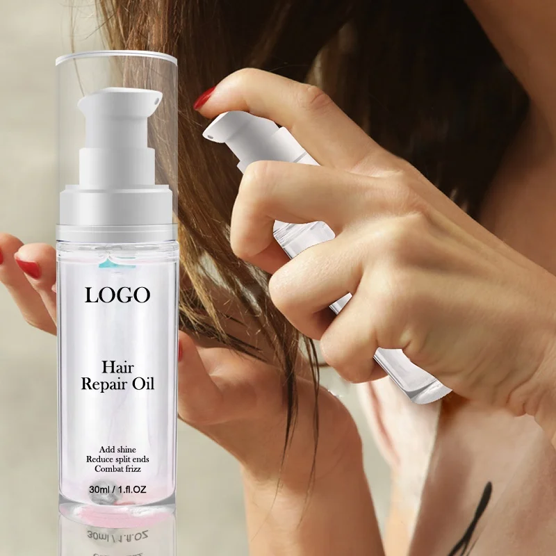 Argan Hair Oil Serum for Frizz Control Shine Smoothing Dry Damage