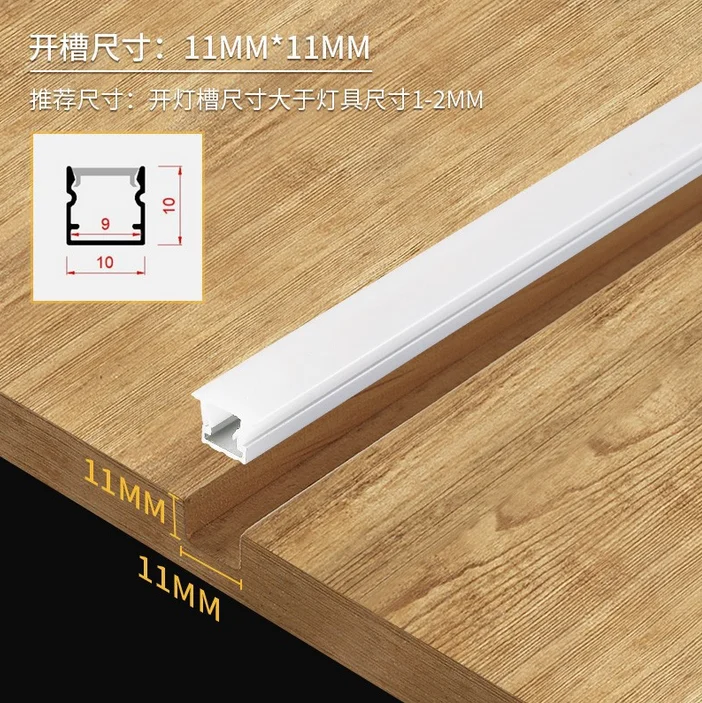 LED Under Cabinet Light Motion Sensor Wardrobe Cupboard Kitchen Bar Strip