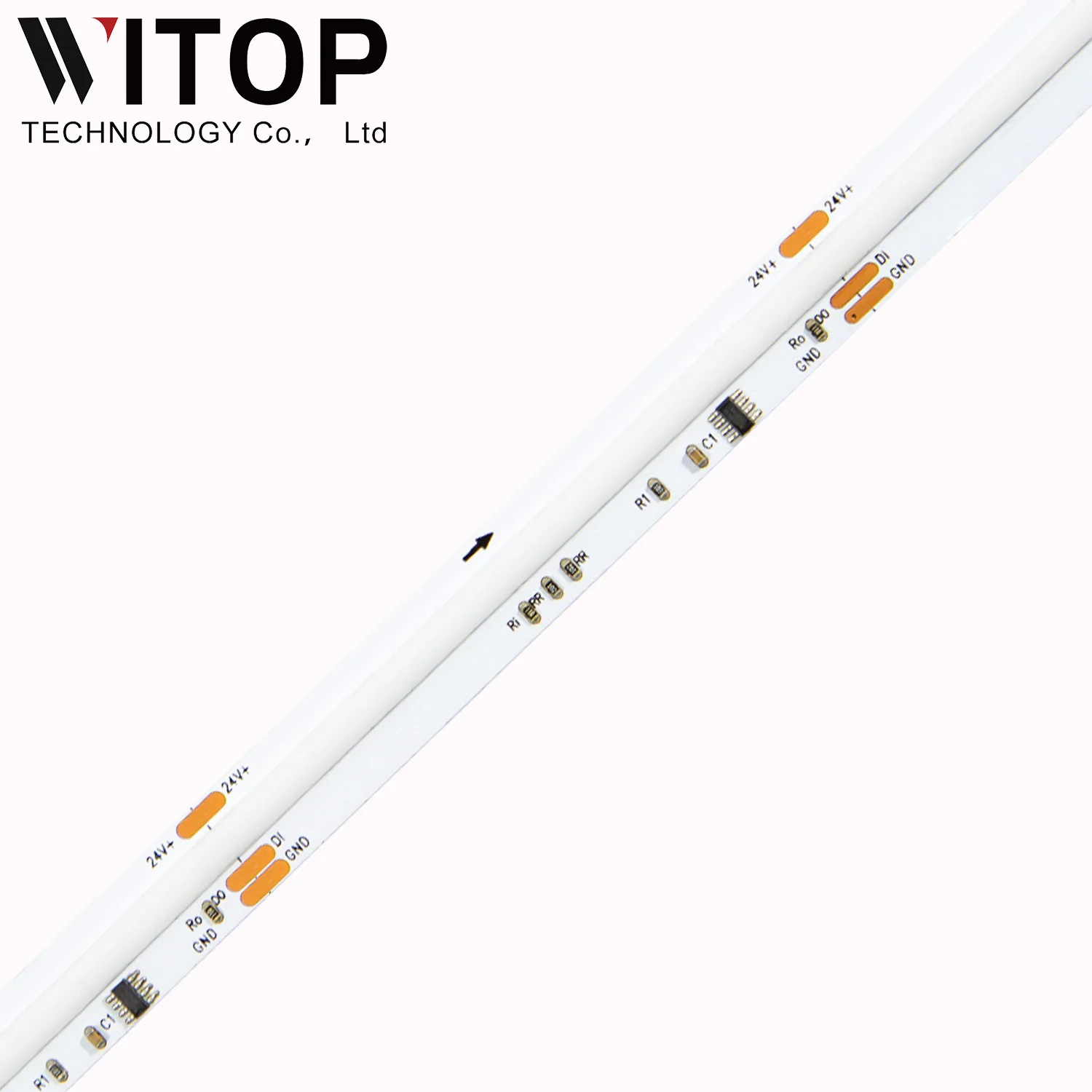 Magic Color Changeable RGBW/ RGBIC Smart Lights 784led/m 24V Addressable Cob Neon  Light Cob Flexible Light