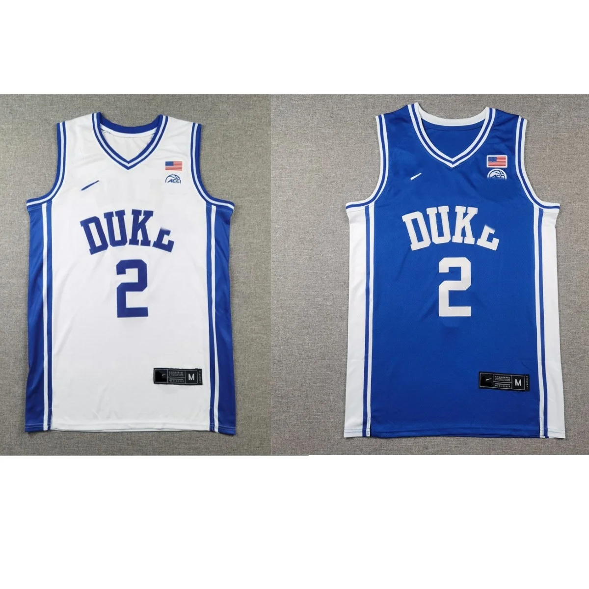 Ncaaing Tar heels #2 Flagg Dukes University unisex basketball uniform jersey American sports embroidered vest