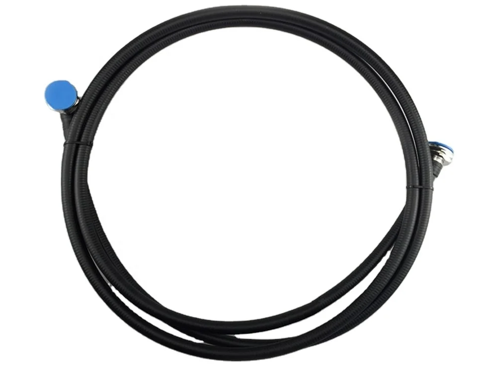 Newly jumper cable din male super flexible rf jumper cable male female cable connectors