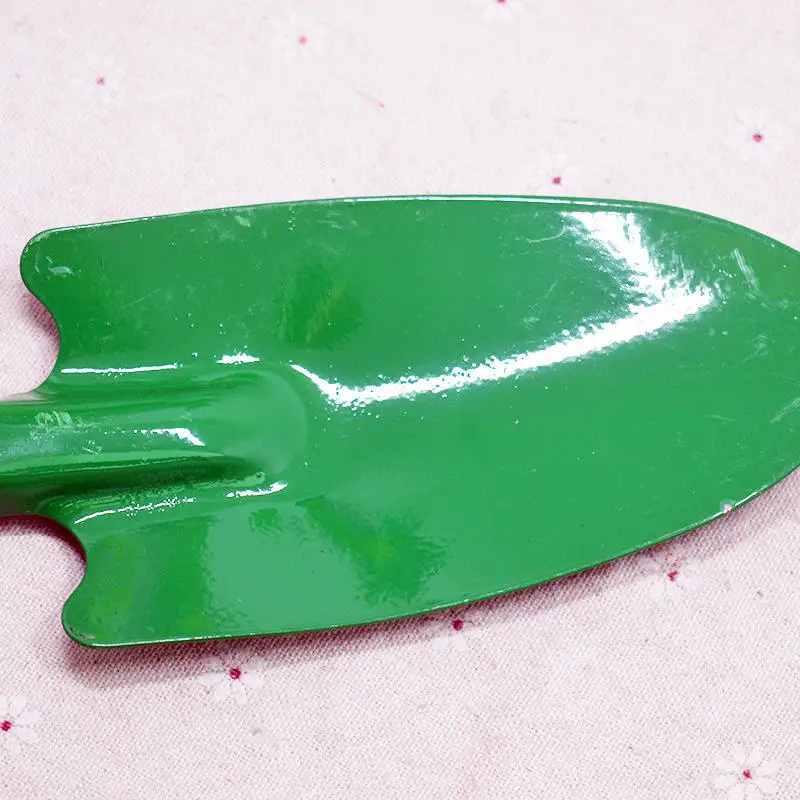 Camping Metal Hand Spade Tool Plant Soil Gardening hand Spade Shovel Portable Digging Small Round Nose Hand Garden Shovel