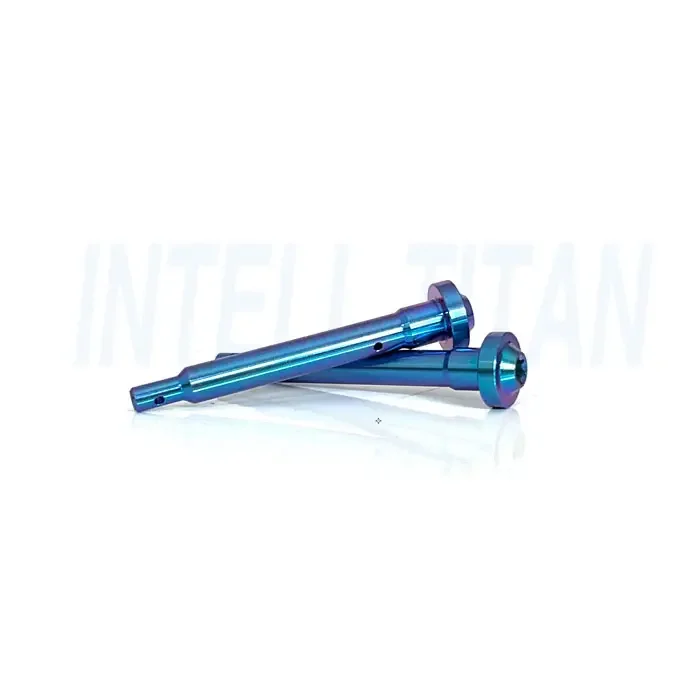 M6 Titanium Bolts for Bicycle Disc Brake Pad Ti Threaded Pin Inserts Screw for Hydraulic Disk Caliper