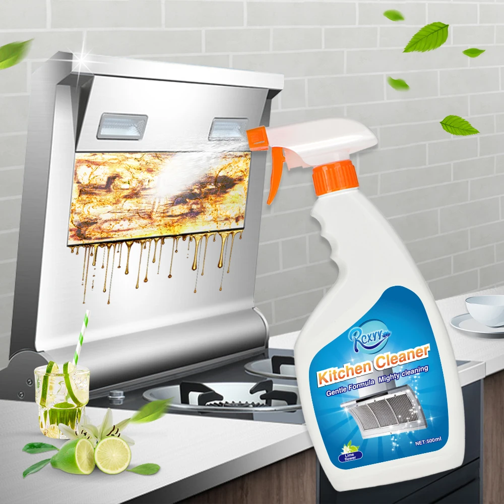 Manufacture Free Sample Gentle Formula  Liquid Detergent 500ml  Kitchen  Cleaner Spray For Household  Cleaning Supplies