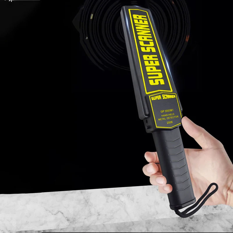 GP-3003B1 Security Wand Handy Scanner Full Body Hand Held Security Metal Detector