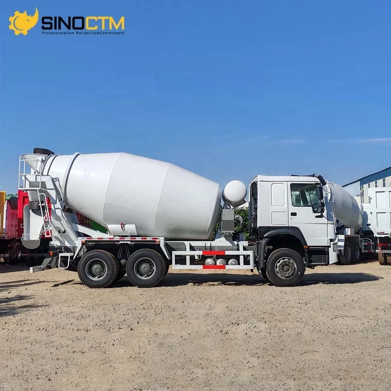 Sinotruk HOWO 10m3 Concrete Mixer Truck with 340hp New Condition Construction Industry Applicable Best Price for Sale