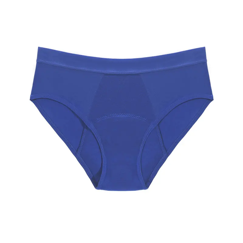2021 custom Menstrual  Girls Leakproof Protective  Women quick dry Breathable bamboo fiber Briefs Underwear Period Panties