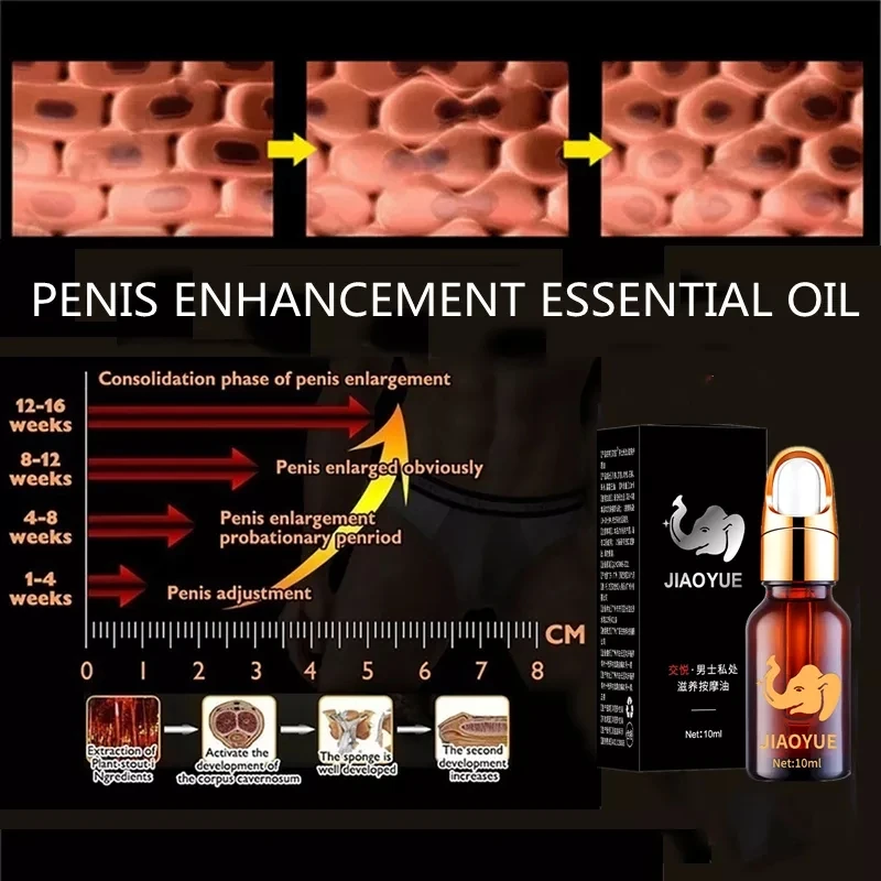 Big Dick Male Penis En-largement Oil XXL Cream Increase Xxl Size Erection Product  Sex Product Ex-tender Enhancer