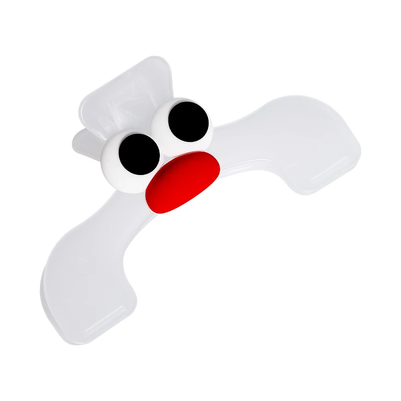 Brand New office accessories file organizer High Plastic Paper Clip Acrylic Clip file folder