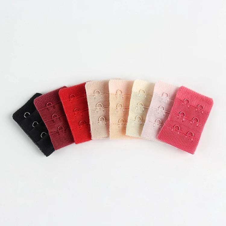 Adjustable Soft Elastic Comfortable Women Bra Extension Strap 2 Hooks Bra Extender Lingerie Clasp