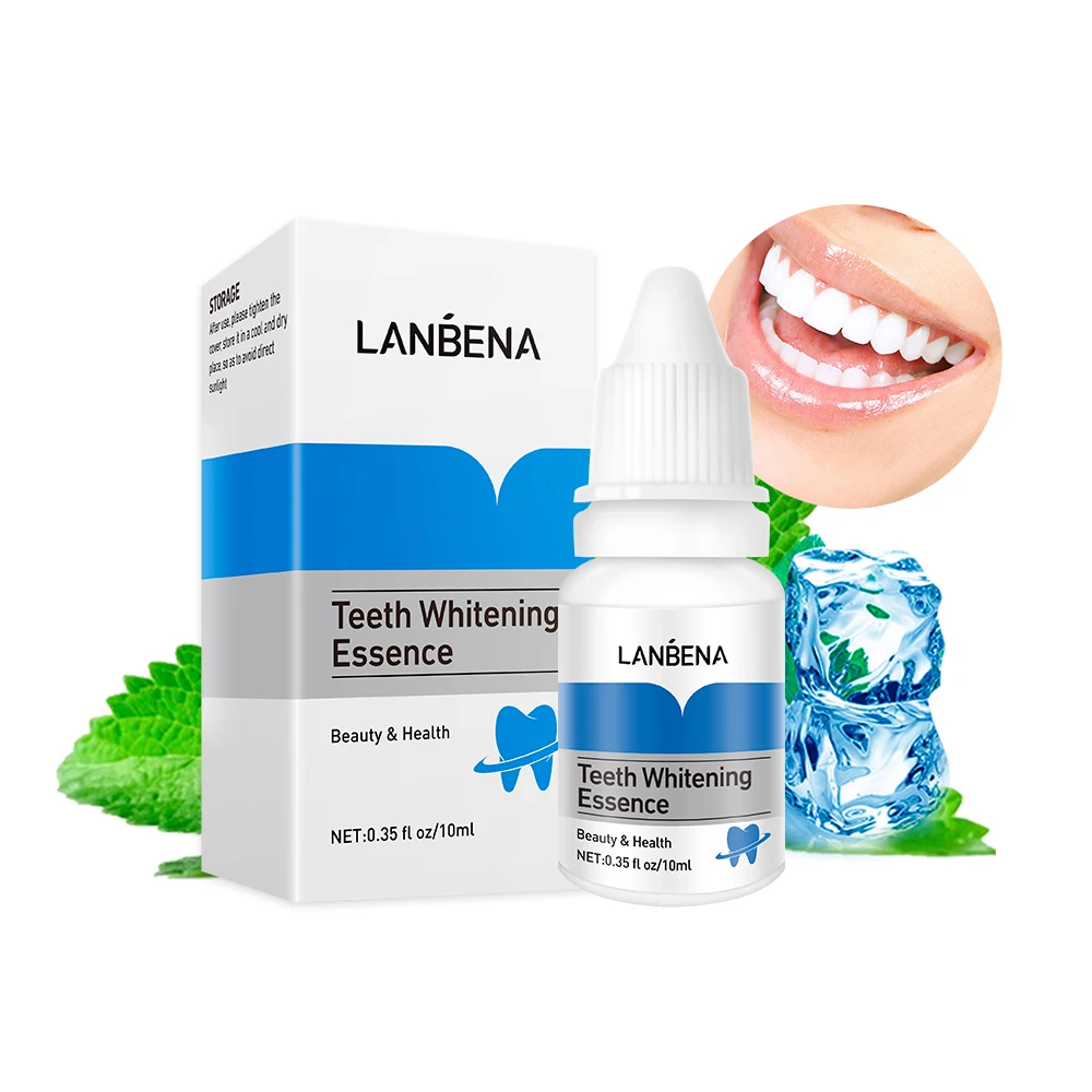 Lanbena зубная сыворотка порошок для гигиены полости рта очистки зубов отбеливающий удаляет пятна налета