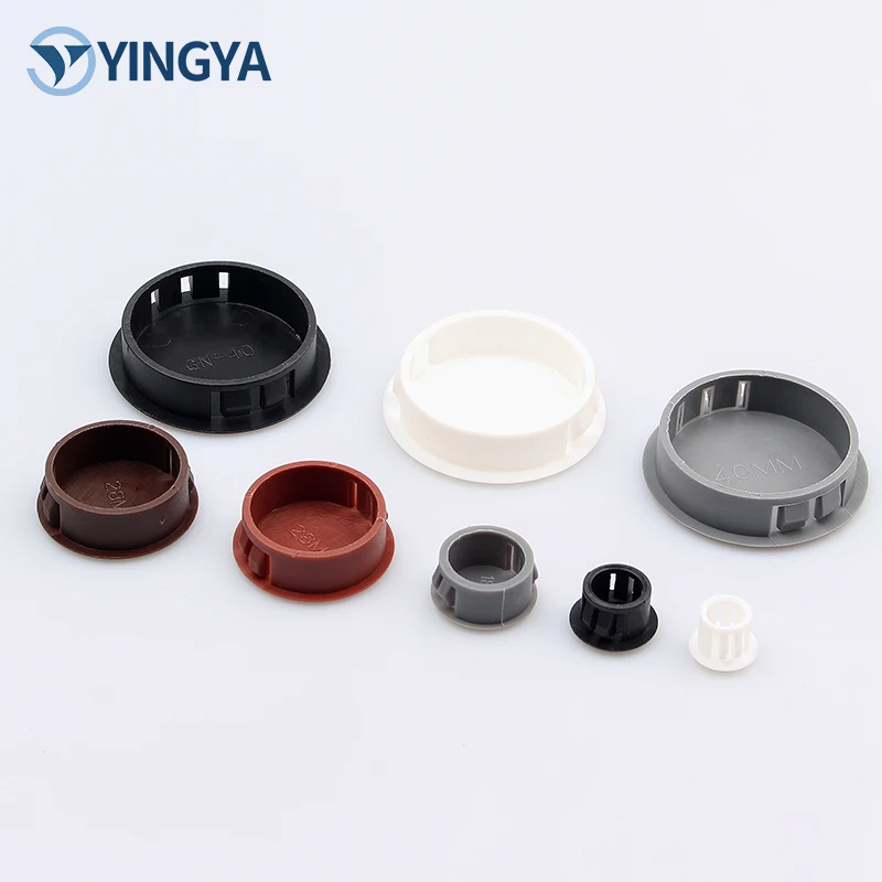 Anti-Theft round Buckle Plug Nylon Plastic Hole Cover for Door and Furniture Decorative Head Screw Cover
