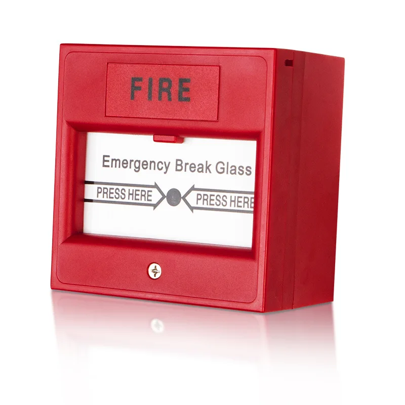 911 emergency break glass fire alarm manual call point