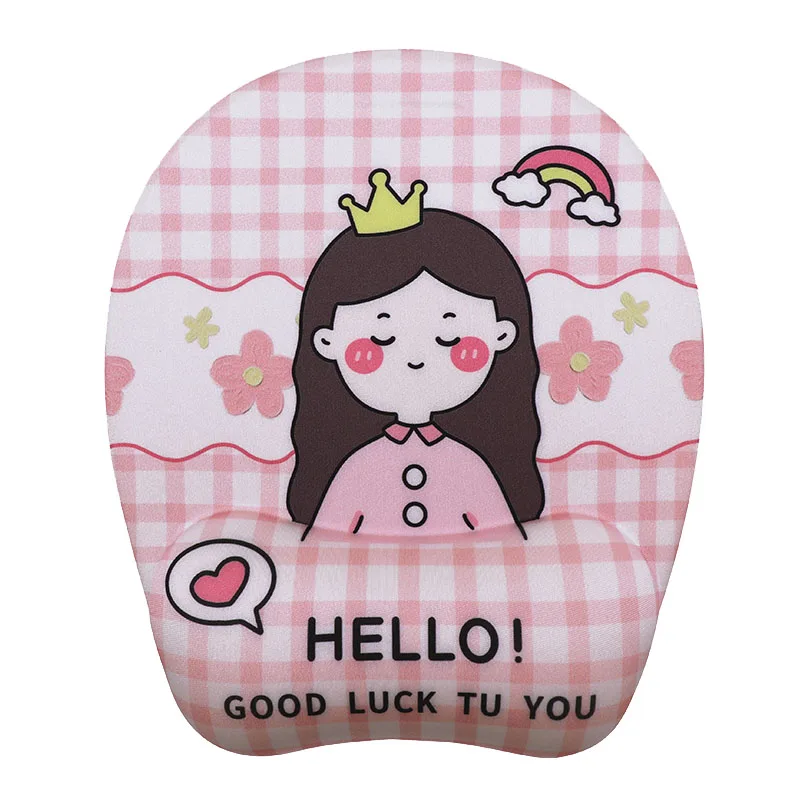 Custom Silicone Gel Wrist Support Mouse  Pad Mousepad Ergonomic Wrist Rest Mouse Pads