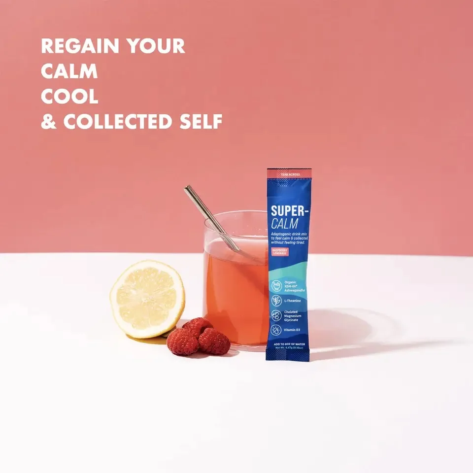 OEM ODM Natural Calm Electrolytes Drink Power with Vitamins and Calcium Pre Workout Electrolytes Drink for Boost Energy