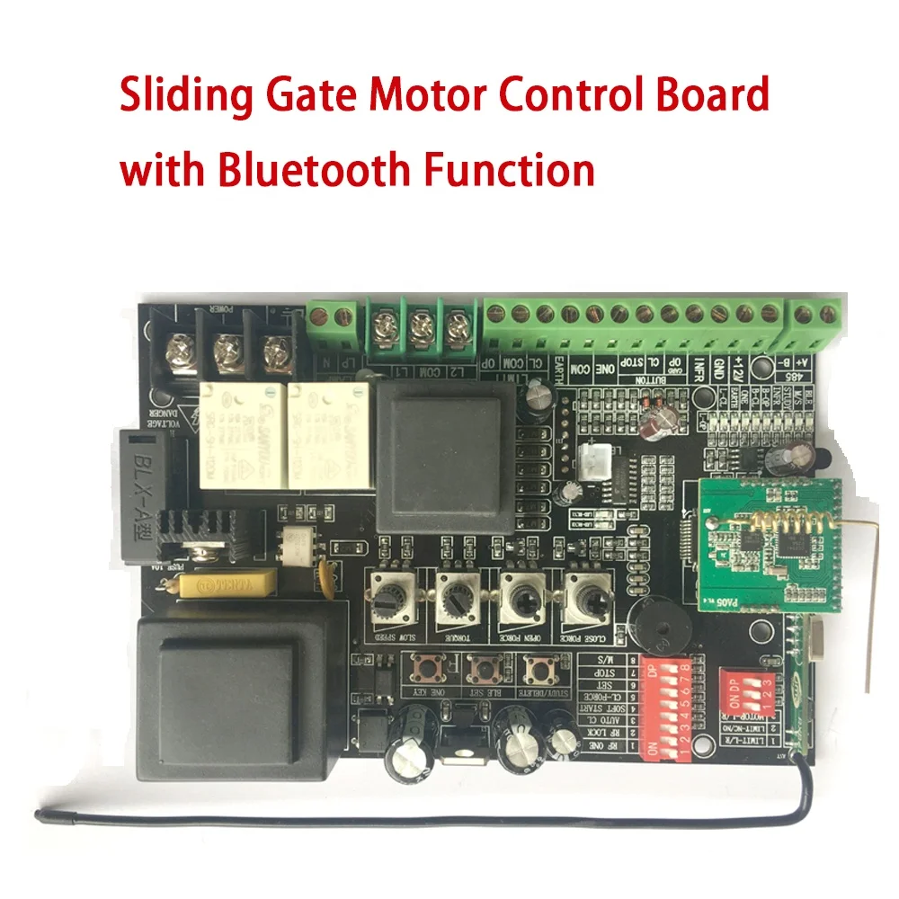 AC 220V/110V Electronic Circuit Board Automatic Sliding Gate Motor Control Panel For Gate Motor