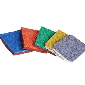 MCG EPDM Colorful Rubber Powder Plastic Molding Film Grade Fibers for Sports Flooring