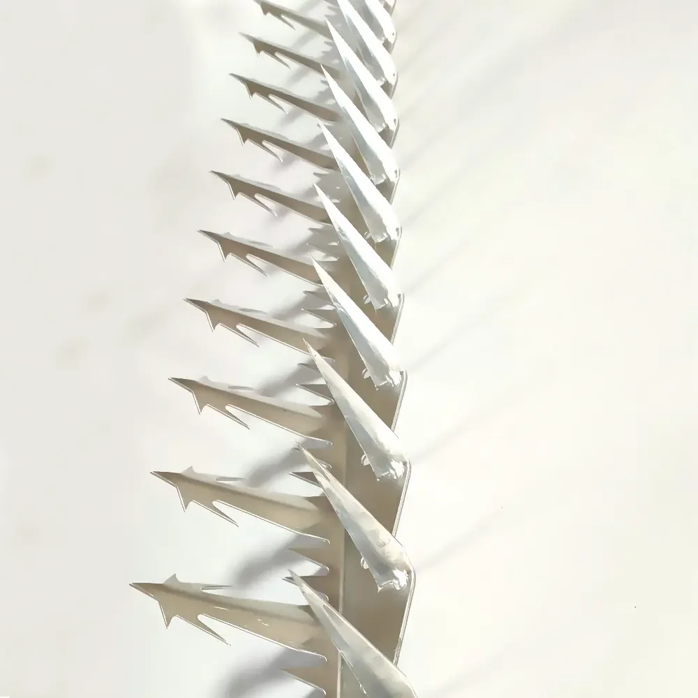 Qiaoliang Effective metal anti climb fence spikes Anti-theft wall spikes with top sharp Anti bird spikes bird repeller
