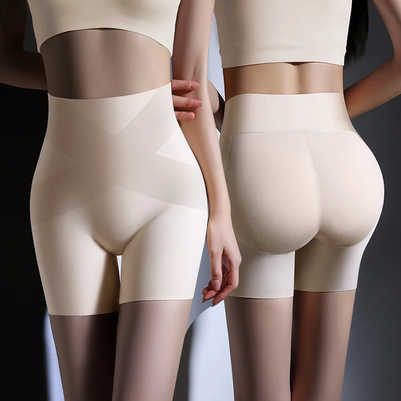 Wholesale Custom Tummy Control Shaper High Waist Latex Hip Pads Slimming Panties Butt Lifter Waist Trainer Body Shaper for Women