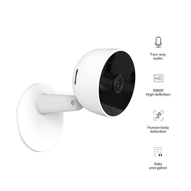 Tuya 1080p CCTV Smart Home Wireless Intercom Two-way Voice Security Indoor WIFI Surveillance Mini Camera Baby Monitor